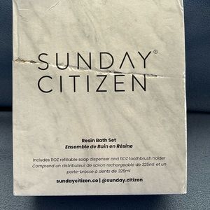 Sunday citizen resin bath set..